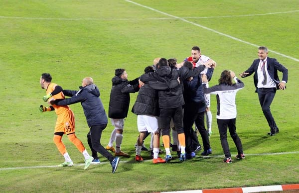 Samsunspor Şanlıurfaspor maçından kareler
