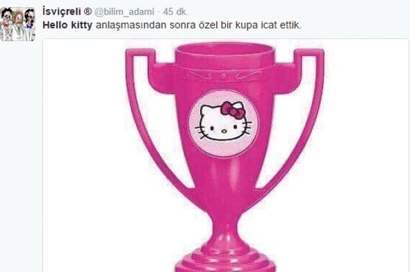 Fenerbahçe Hello Kitty ile anlaşınca...