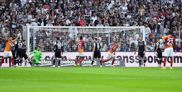 Beşiktaş Galatasaray maçından kareler