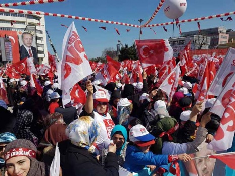Cumhurbaşkanı Erdoğan'a Samsun'da Yoğun İlgi