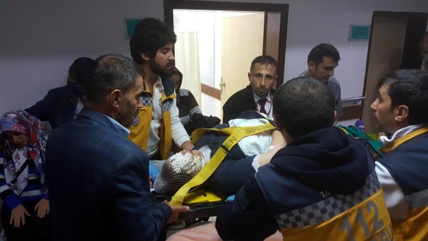 Samsun'da korkunç kaza: İşçiler ağır yaralandı