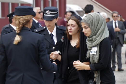 Samsun'da vefat eden Polis Okulu Müdürü için tören düzenlendi