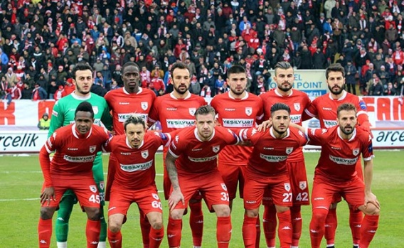 Samsunspor-Yeni Malatyaspor Maçından Kareler