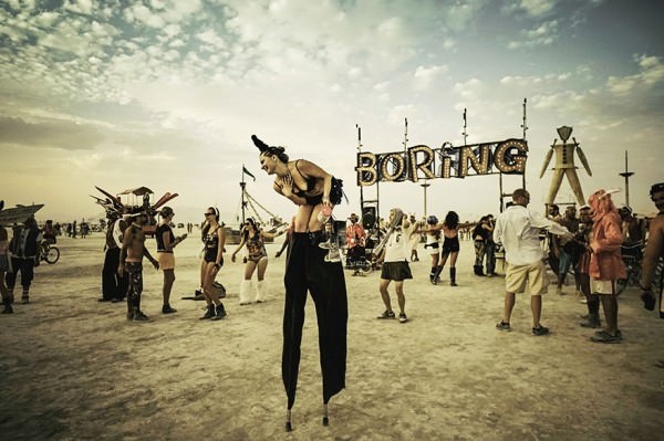 'Burning Man' festivalinden muhteşem kareler...