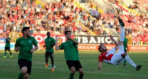 Samsunspor Denizlispor maçından kareler