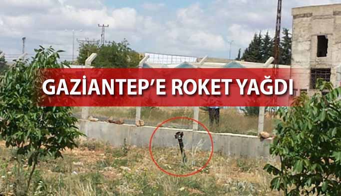 Gaziantep'e Roket Düştü