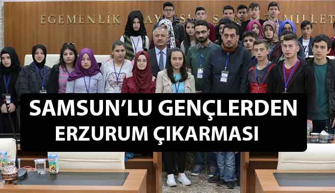 Samsun'lu Gençler Erzurum'da