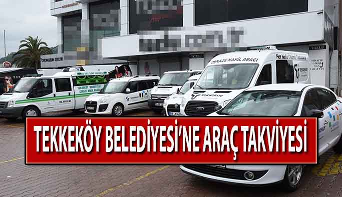 Tekkeköy Belediyesi Araç Filosunu Güçlendiriyor