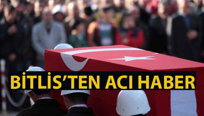 Bitlis'te bomba patlatıldı: 1 şehit, 2 yaralı
