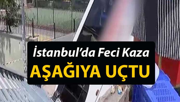 İstanbul'da Feci Kaza!