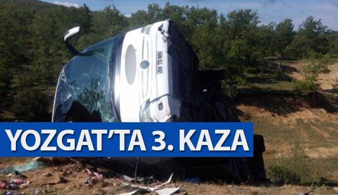 Yozgat'ta Yolcu Otobüsü Kaza Yaptı: 3 Ölü, 15 Yaralı