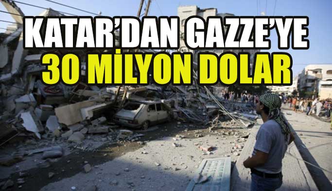 Gazze'ye Katar'dan Yardım Eli
