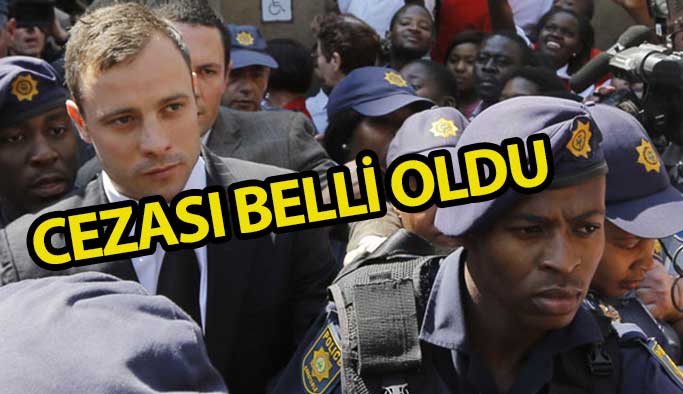 Oscar Pistorius'a 6 yıl hapis cezasına çarptırıldı