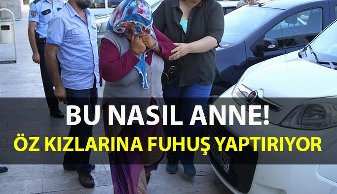 Samsun'da Anne, Öz Kızlarına Fuhuş Yaptırırken Yakalandı