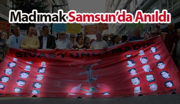 Sivas'ta Ölen 33 Kişi Samsun'da Anıldı