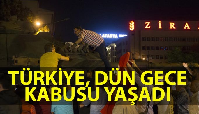 Türkiye Dün Gece Kabusu Yaşadı