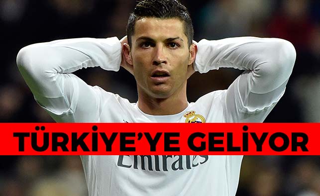 Cristiano Ronaldo Türkiye'ye Geliyor