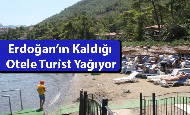 Erdoğan’ın Kaldığı Otele Turist Yağıyor