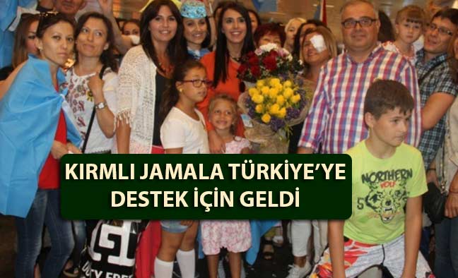 Kırımlı Jamala Destek İçin Türkiye'de