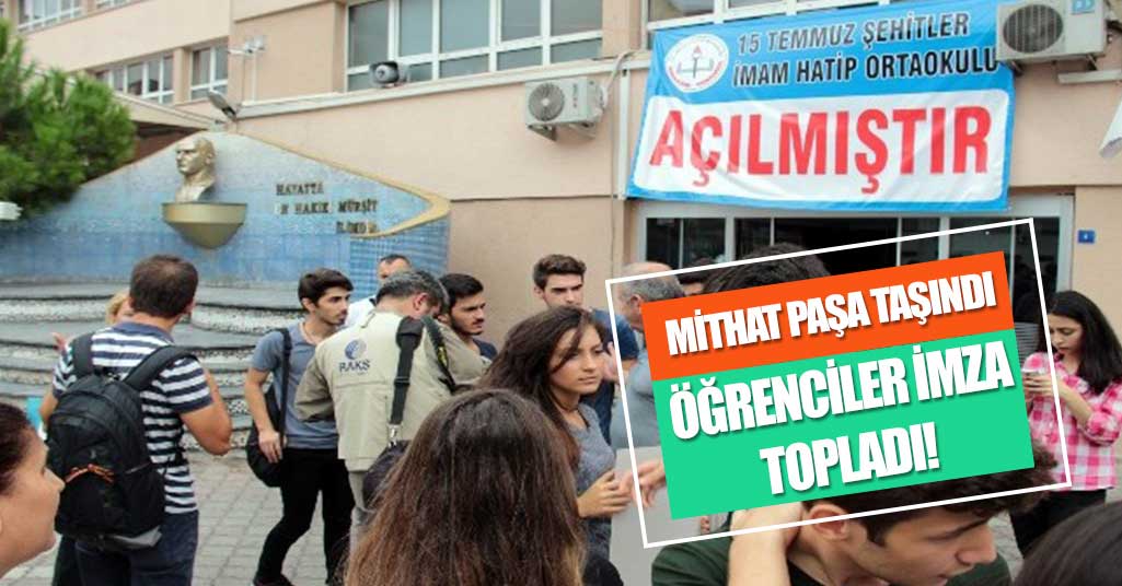 Mithat Paşa Lisesi kararına tepki