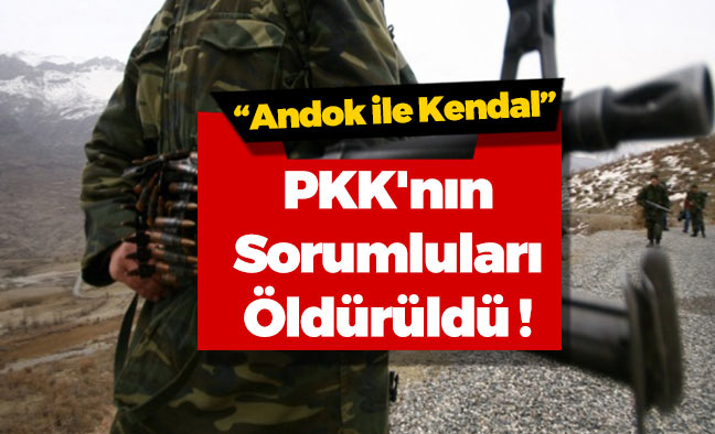 PKK'nın Sorumluları Öldürüldü
