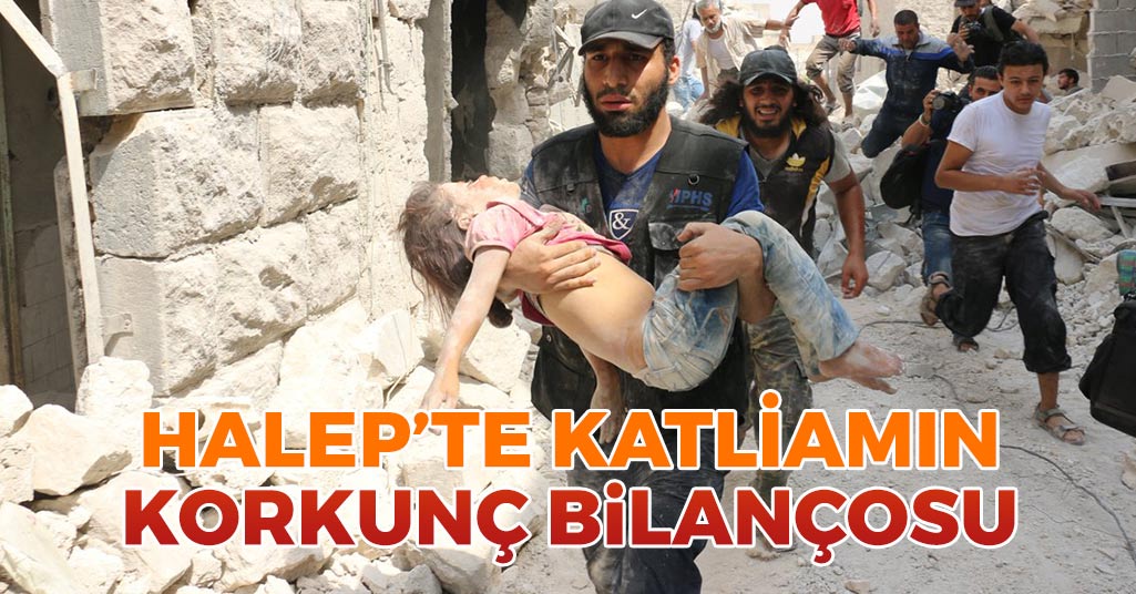 Halep'te Katliamın Korkunç Bilançosu