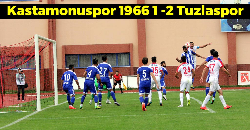 Kastamonuspor 1966 1-2 Tuzlaspor