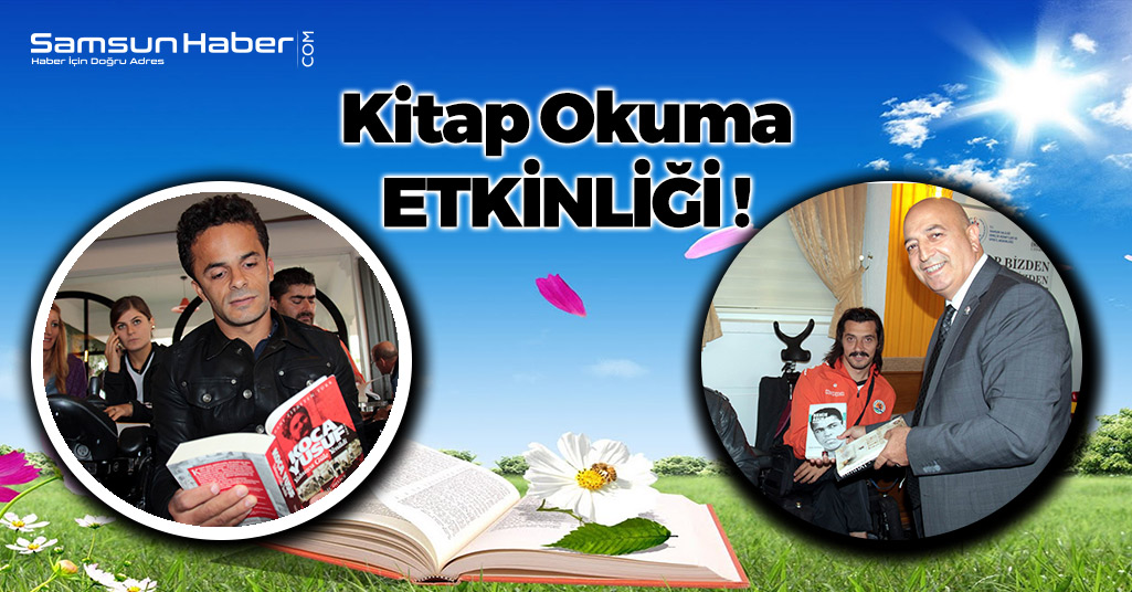 Samsun'da Kitap Okuma Etkinliği