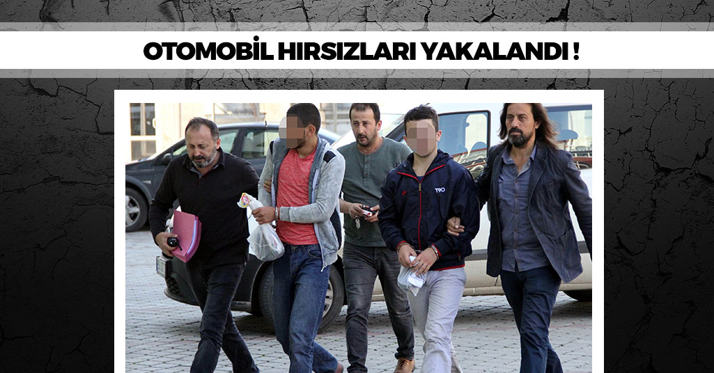 Samsun'da Otomobil Hırsızları Yakalandı