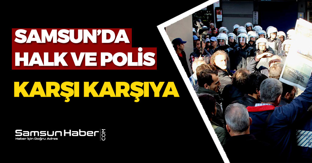 Samsun'da HDP Eylemine İzin Yok!