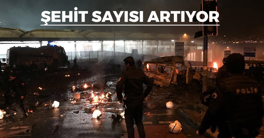 Beşiktaş'taki Saldırıda Şehit Sayısı Artıyor