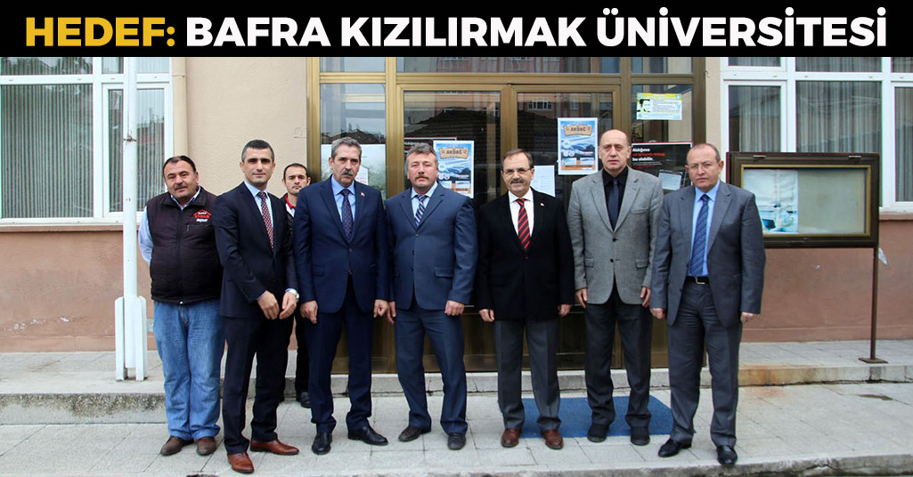 Hedef: Bafra Kızılırmak Üniversitesi