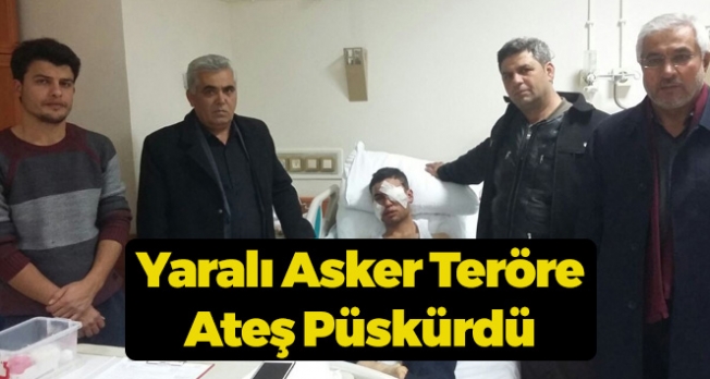 Kayseri'de Yaralı Askerden İyi Haber