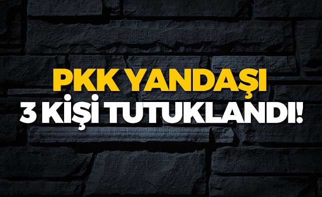 PKK Yandaşlarına Tutuklama!