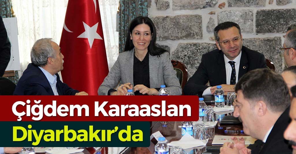 Samsun AK Parti Milletvekili Karaaslan’dan Diyarbakır’a Zİyaret