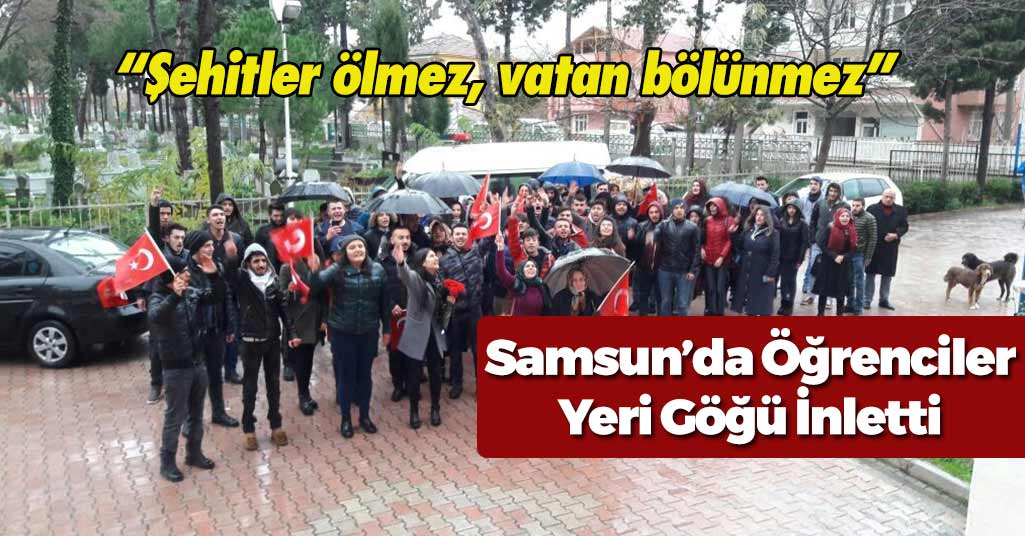 Samsun'da Polise Destek Ziyareti