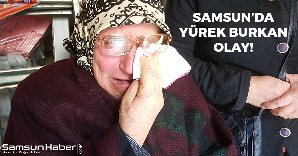 Samsun'da Yürek Burkan Olay