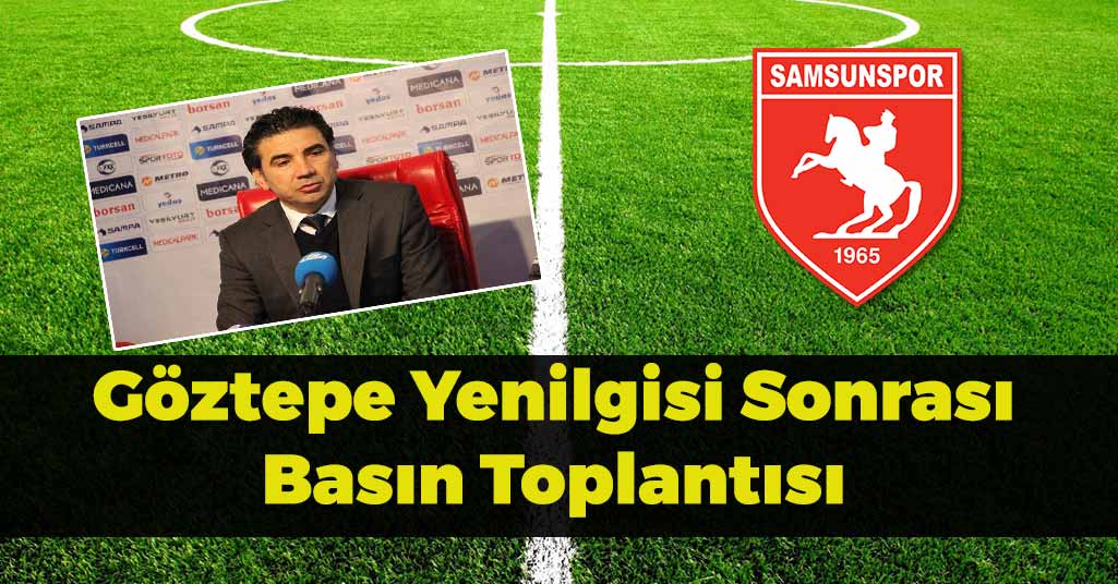 Samsunspor Teknik Direktörü Osman Özköylü'den Basın Toplantısı