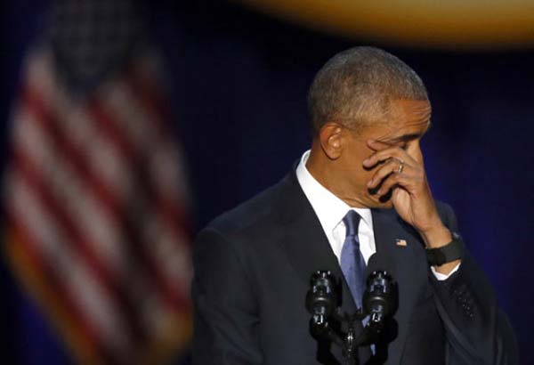 ABD Başkanı Barack Obama’dan Gözyaşı İçeren Veda Konuşması