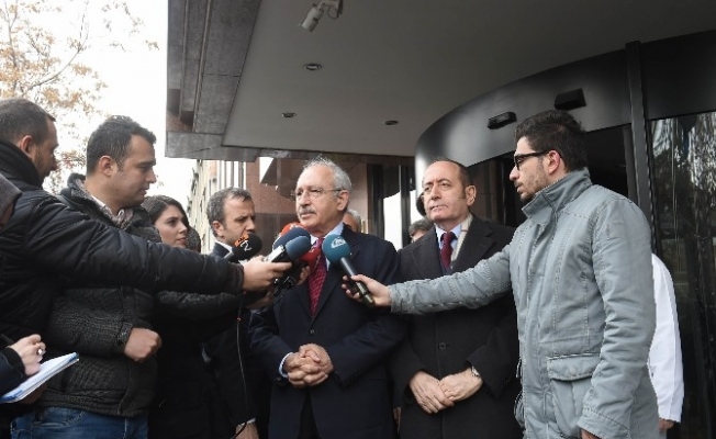 CHP Genel Başkanı Kılıçdaroğlu, Meclis Başkanı Kahraman’ı ziyaret etti