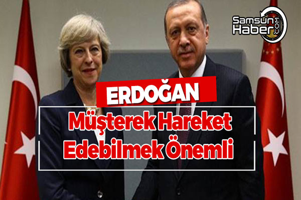 Erdoğan, İngiltere Başbakanını Ağırladı