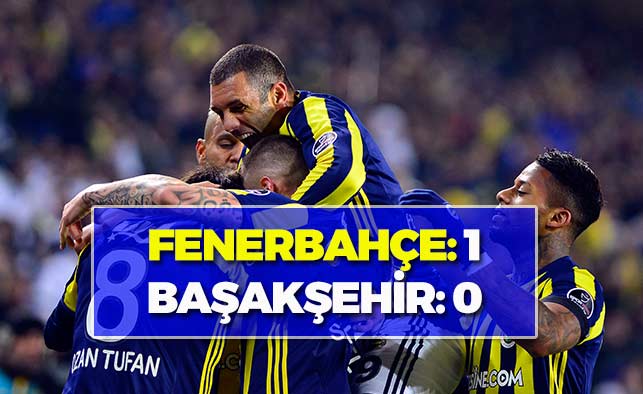 Fenerbahçe 1-0 Kazandı