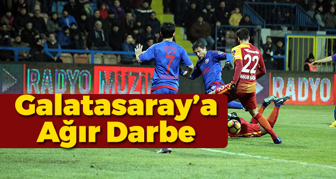 Galatasaray’a Deplasman Şoku