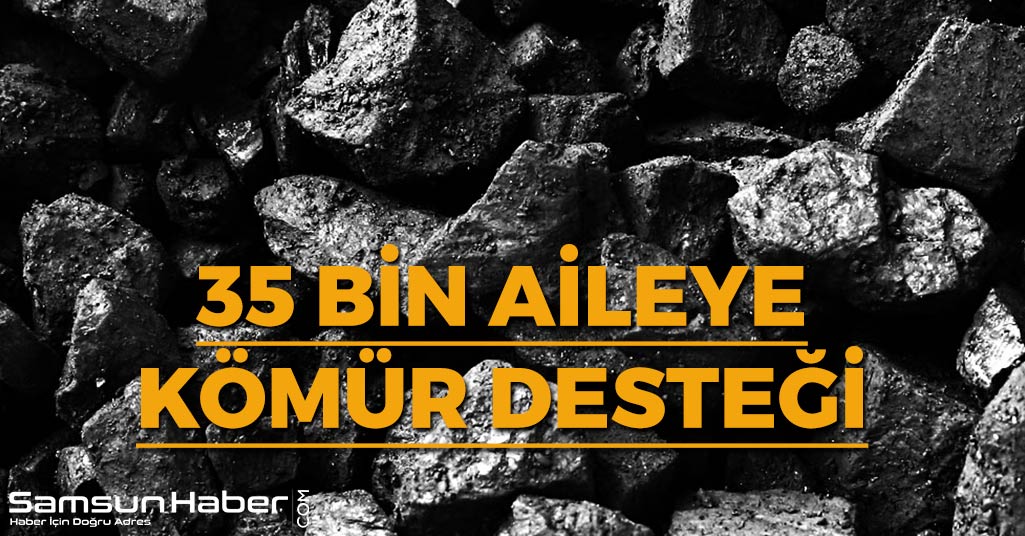 Samsun'da 35 Bin Aileye Kömür Desteği