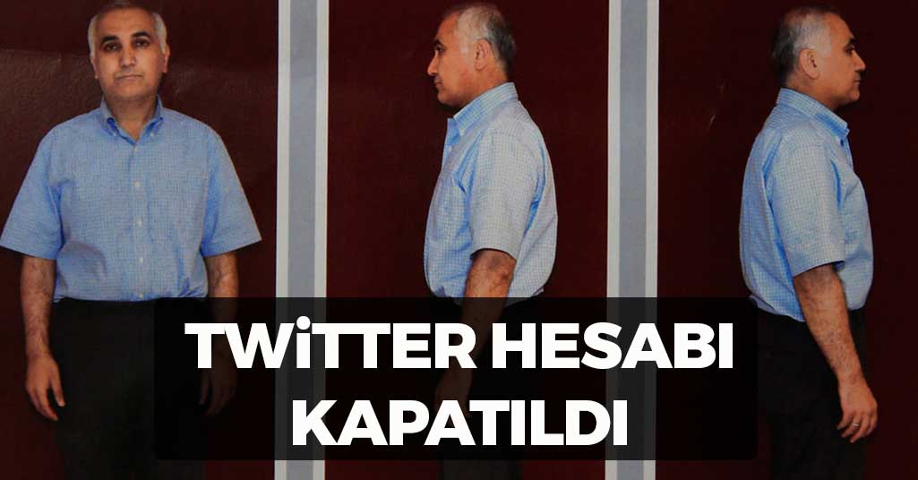 Adil Öksüz Twitter Hesabı Kapandı