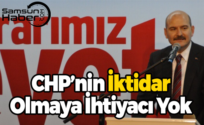 Bakan Soylu’dan CHP’ye İleri Adım Atamadı, İhtiyacı Yok Söylemi Geldi