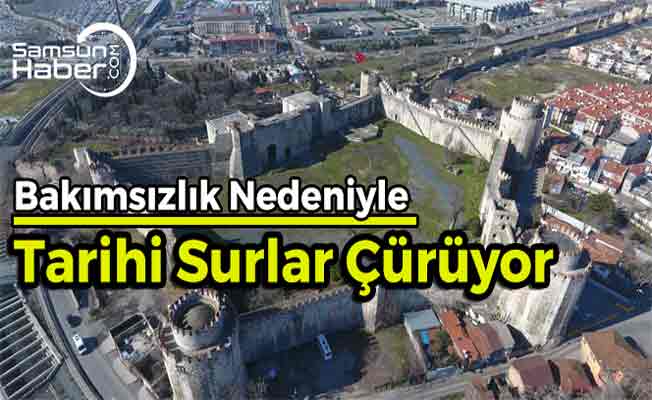 İstanbul’un Tarihi Surları Çürüyor