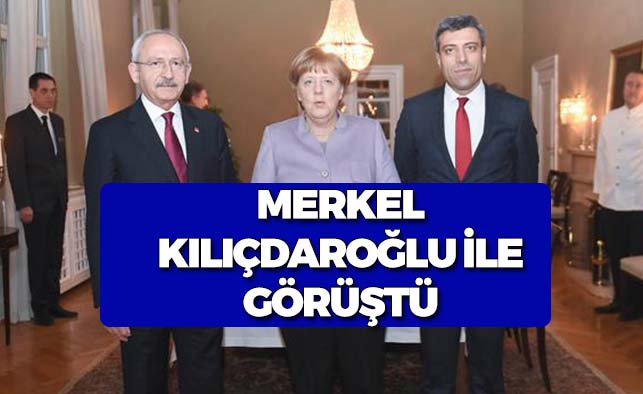 Merkel Kılıçdaroğlu İle Görüştü