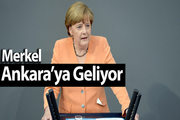 Merkel Yarın Türkiye’ye Geliyor