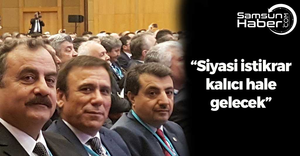 Osman Genç: 'Siyasi istikrar kalıcı hale gelecek'